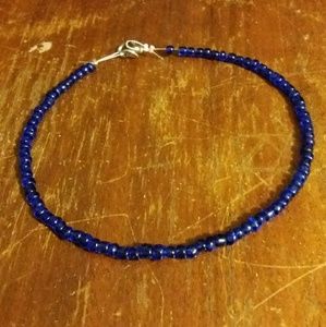 Handmade beaded choker